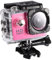 Bewinner Action Camera Mini DV Sport Camera Impermeabile Esterno 30M Fotocamera subacquea Bicicletta Sport DV Action Camera Camcorder per Escursioni All'aperto Nuoto Sci (Rosa)