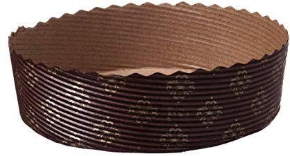 300 Einwegbackformen Einmal Papierbackformen Backformen Papier rund Ø100mm 30mm hoch mit Backtrenn Funktion - Inkl. Verpackungslizenz in D