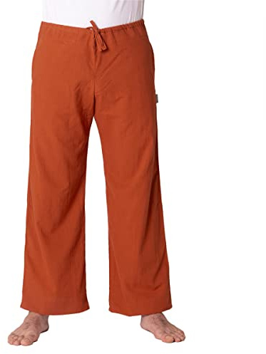 PANASIAM Cloth Trousers, Red Brown, L