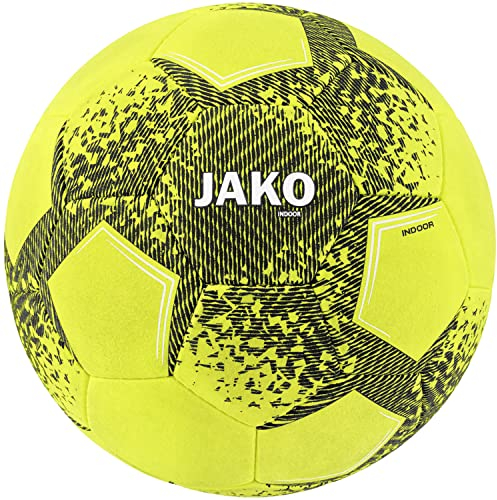 JAKO Unisex Ball Indoor, Soft Yellow, 4