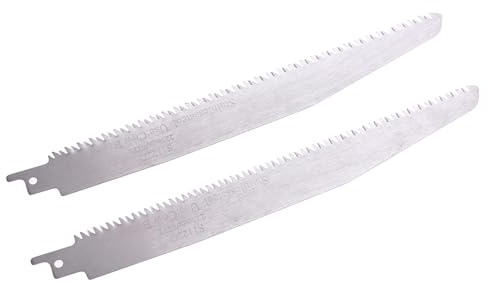 SZYDD Edelstahl Stichsägeblatt 9 Zoll S1122C 2 Stück S1122C Edelstahl Alternativ zum Schneiden von Knochen Fleisch Holz