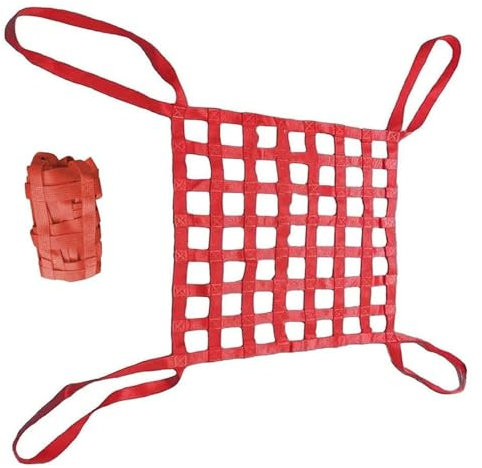 Frachthebenetz - Sicherheitshebenetzgurte, Palettenfrachtnetz, Bungee-Frachtnetz, Materialhandhabungsgurte, für Kai, Hafen, Baufrachthebesack, anpassbares Frachtnetz (Größe: 2 x 2