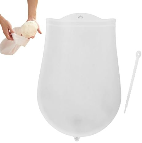 Sacchetti per impasto – sacchetti in silicone per impastare e mescolare , antiaderenti, sacchetti per lievitazione per pane, pasticceria, pasticceria, artigianato