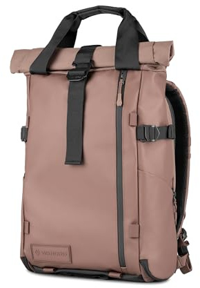 WANDRD All New PRVKE V4 Weatherproof Travel & Camera Backpack – Everyday Carry Bag, Quick Access & Expansion, Atacama Clay, 31L US, Bag Only