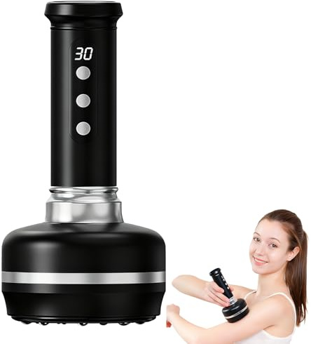 Schröpfgerät Elektrisch, Cellulite Massagegerät, Vakuum Massagegerät, Fördert die Lymphdrainage, Entspannt Muskeln und lindert Verspannungen