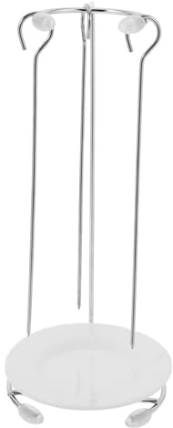 BESTYASH Support à Brochettes pour Kebab et Barbecue Ustensiles Acier Inoxydable Maintient Aliments Place Répartition Chaleur Uniforme Facile Nettoyage