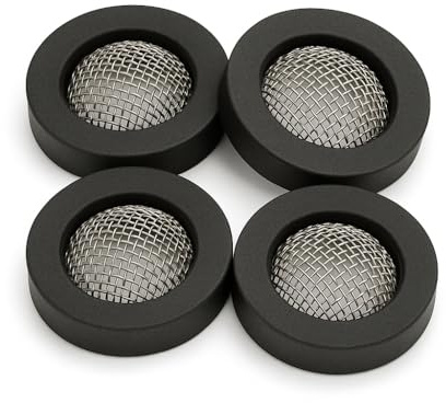 Universal Inlet Hose Filter Mesh Washers 3/4 for Washing Machines & Dishwashers – Multi Pack Options (24mm OD x 16mm ID x 3.7mm) (Pack of 4)