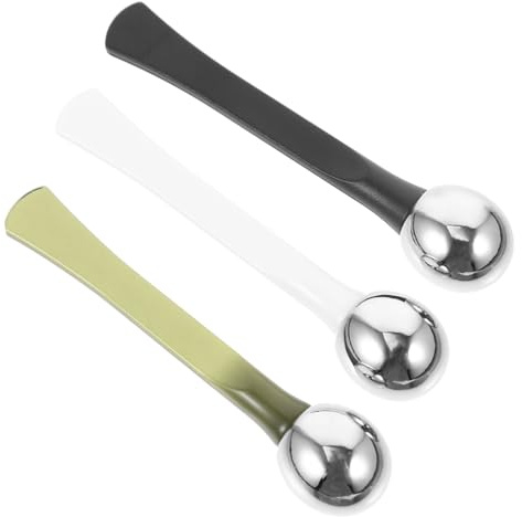 Veemoon 3 Piezas Masaje Para Ojos Herramienta De Belleza Facial Contorno De Ojos Barra De Maquillaje Para Uso Diario