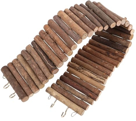 YARNOW Juguetes para Hámsters Escalar de Plataforma Juguete de Puente Curvo para Hámster Accesorio Decorativo para Celda de Mascotas Ratones y Jerbos