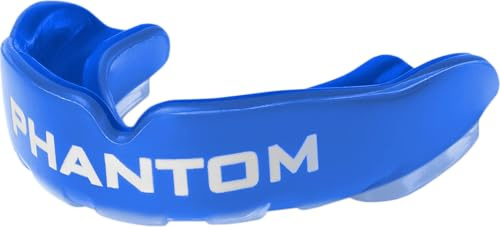 Phantom Mouthguard APEX Zahnschutz für Erwachsene - Boil & Bite Mundschutz für Kampfsport, MMA, Boxen und Muay Thai - Blau