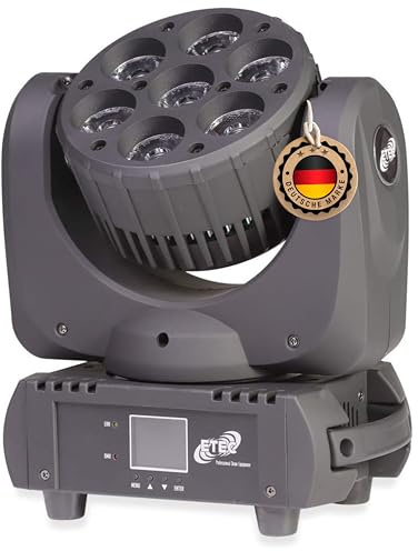 ETEC Professional LED Moving Head Beam 7Q Matrixfunktion Pixelsteuerung Disco Party Club DJ Spot Messe Halle Effekt Event Veranstaltung Bühnenbeleuchtung Licht