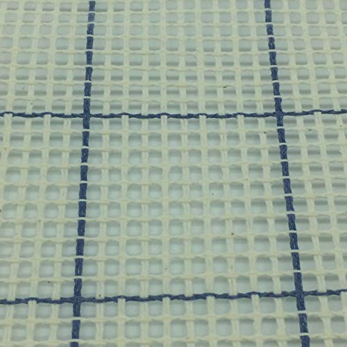 Canovaccio per Punto Croce o Mezzo Punto | 2 tele di 50x50 cm | 1,97 punti/cm - 5 ct. | Griglia stampata | di Delicatela