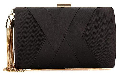 LIRENSHIGE Womens Clutch Purse Ladies Prom Party Wedding Bags Designer Evening Bags, Womens Stunning Tassel Clutch Handbag Ladies Shoulder Bags