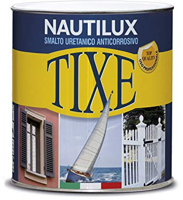 TIXE NAUTILUX Smalto Uretanico Anticorrosivo – Alta Resistenza per Legno, Metallo e Plastica, Finitura Superiore, VERDE VITTORIA 750 ML