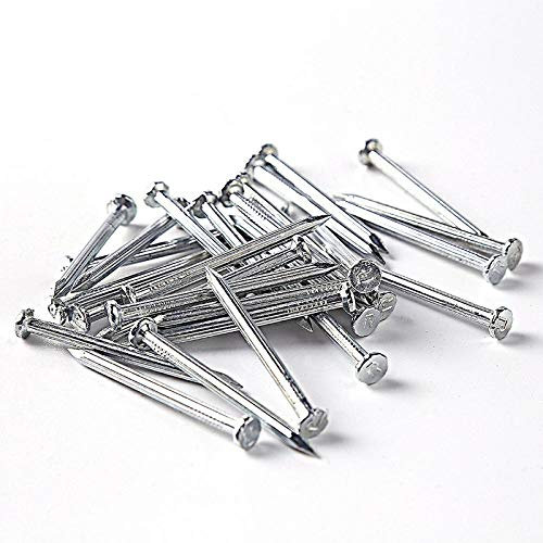 Zementnägel, Stahlnägel, Wandnägel, ultrafeine kurze Nägel, Flachkopfbohrnägel, professionelle Nägel aus Edelstahl-2,5 Zoll 65 mm