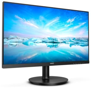 Philips 221V8LD - Monitor FHD da 22, 75 Hz, 4 ms, VA, Adaptive SYNC, Flickerfree (1920 x 1080, 250 CD/m², VGA/HDMI/DVI)