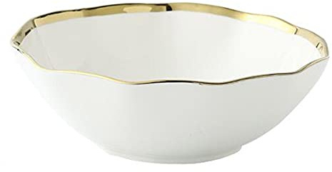 Saladier Céramique Bol À Salade, Panier À Fruits, Couverts À Salade Bol De Service Bols À Tapas Et Sauces,White-8.5inch