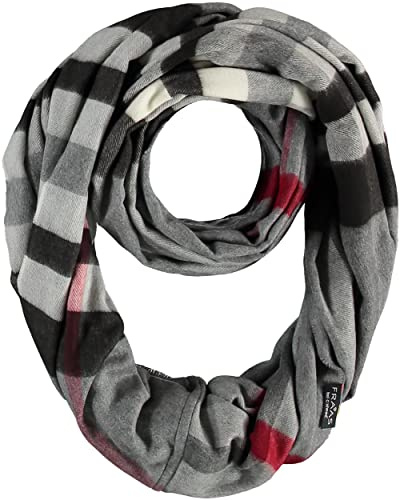 FRAAS Cashmink Loop Schal 75 x 70 cm - Weicher als Kaschmir - Made in Germany - Karierter Schlauch-Schal für Damen