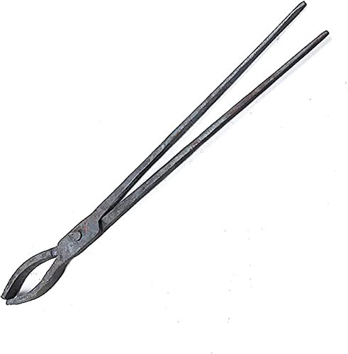 Tenazas de herrero,Tenaza de forja Alicates Ovales De Herrero Ingeniero De Pinzas Herrero De Ebray Forra De Animación (Size : 80cm)