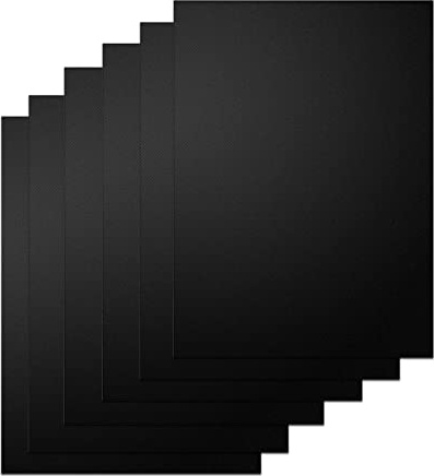 LokiLux Non stick Oven Liners for Bottom of Electric Oven-Gas&Microwave Oven, 500F, Easy to Clean, PTFE Teflon Fiber,Oven Liner Spill Mats,Toaster Oven Liners for Bottom of Oven (16 x 24'', Black)