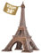 Cubicfun 3D Puzzle Paris Eiffelturm - Große Version, Baukasten, Architekturmodelle, Geschenk für Kinder und Erwachsene, 314 Teile