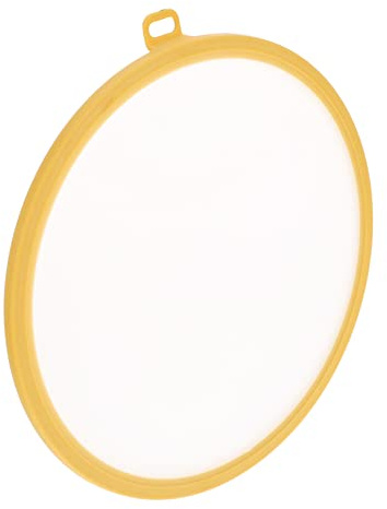 OFFSCH Coperchio A Cupola in Silicone Per Microonde Anti-goccia Per La Conservazione Degli Alimenti Giallo Set Da 4