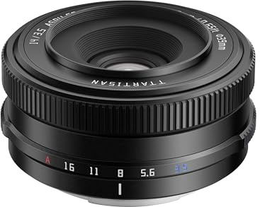 TTArtisan Autofocus 14mm F3.5 Metal Bodied Lens Compatible with Fuji X Mount - Black
