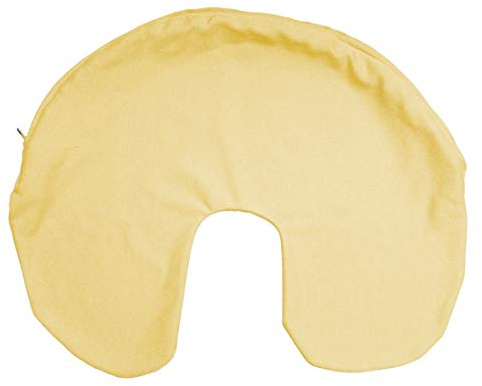 Kneer Nackenhörnchen Bezug Mako Jersey Farbe: Gelb
