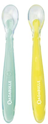 Badabulle Cuillères en silicone - Lot de x2
