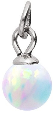 PIERCINGLINE Chirurgenstahl Anhänger für Clicker Piercing Ringe & Kreolen BLATT Schwarz Piercing Ohr Helix Farbauswahl