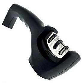 YHW Afilador de Cuchillos de Cocina Herramienta de Afilado doméstico de Diamante de Acero de tungsteno Uso rápido La Seguridad Que Ahorra Mano de Obra se Puede Usar como Regalo