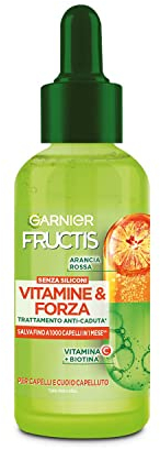 Garnier Fructis Vitamine&Forza, Trattamento Anticaduta Fortificante per Capelli Fragili e Soggetti a Rottura, per Capelli 10 Volte più Forti, 125 ml