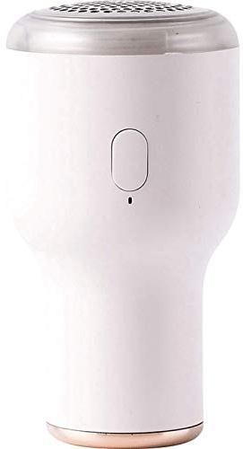 Samnuerly Rasoio Portatile per Tessuti, levapelucchi a 2 velocità, levapelucchi Elettrico con Ricarica USB, rimozione Rapida ed Efficace di Pelucchi, Pelucchi e Bolle (Bianco) (Bianco)