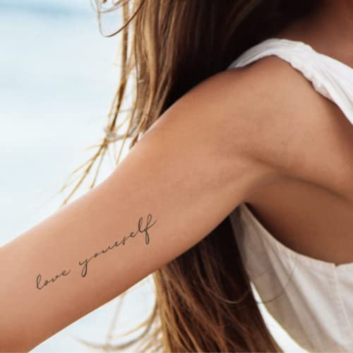 MyJagua Tattoo • Love yourself | 1-2 Wochen Tattoo | Auf Pflanzenbasis | Hautverträglich | Wasserfest | Neue Tattoo Technologie | Kein Klebe Tattoo