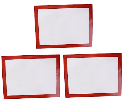 Zerodeko 3piezas Alfombrillas De Silicona Para Hornear De Material Antiadhesivo y Para Cocinas y Repostería Lavables y Reutilizables