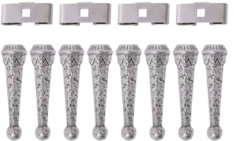 CHGCRAFT 12 Stück Bolo-Krawatten-Schieber-Verschluss, Bolo-Krawatten-Schmuckherstellungs-Set, Legierung, Bolo-Krawatten-Endkappen, Eisen, Bolo-Krawatten-Schieber-Verschluss, Zubehör Schlüsselanhänger