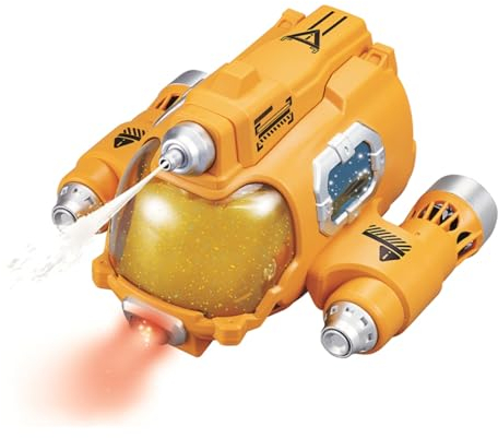 AMFUN RC Boot, Ferngesteuertes Motorboot Kinder, 2,4-GHz RC Boot mit Wasserspritzfunktion, Doppelpropeller ferngesteuertes Boot Schwimmbadspielzeug mit Zwei Batterien, 360° Rotation