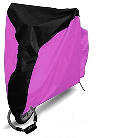 YNZUNMY Motorrad Abdeckplane,Motorradabdeckung Outdoor wasserdichte Fahrrad Regen Staubschutz Fahrrad-Abdeckung UV-Schutz for Fahrrad-Fahrrad-Dienstprogramm Radfahren Außen Regen-Abdeckung