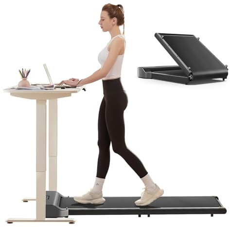 WalkingPad by KingSmith Z1, P1, A1 Pro, Z3 H+, G1 Walking-Pad Laufband für Zuhause Büro klappbar (je nach Modell: bis zu 136kg Tragkraft, 12km/h; alle Modelle: LED-Display, App, Keine Montage nötig)