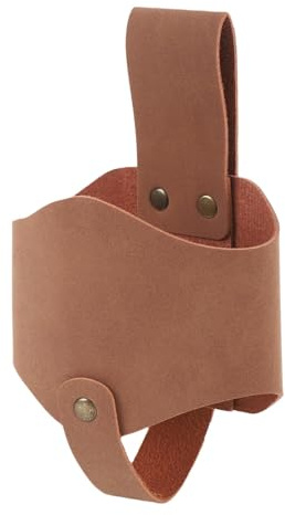 Naroote Porte-Courbe de Bière, Ceinture Multipose-pironge-Hein pour Camping (Brun Clair)