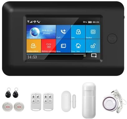 WiFi GSM Home Burglar Security Alarm System Wireless Home Alarm System(S.)