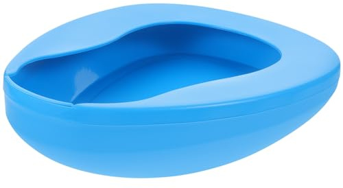 Veemoon Orinal Portátil para Pacientes y Ancianos Bacinilla de Enfermería de Plástico Resistente Cuña para Hombres Mayores Bacinilla para Mujeres Embarazadas Uso Doméstico y Cama