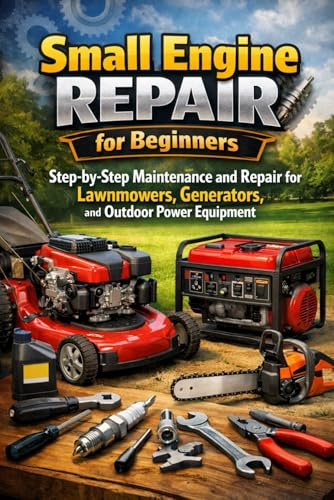 Small Engine Repair for Beginners: Step-by-Step Maintenance and Repair for Lawnmowers, Generators, and Outdoor Power Equipment