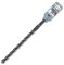 kwb SDS plus HB 44 Hammerbohrer Ø 4,0 mm 241134 (Länge 110 mm, hochtemperatur gelötete Hartmetallschneide)