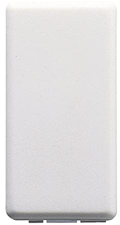 Gewiss GW20056 Copriforo 1 Posto 1 Modulo System White