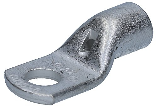Pack of 10 Cembre A7-M8 Tubular Cable Lug 35 mm² M8 Uninsulated Copper Tin-Plated