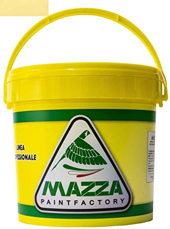MAZZA Pittura Decorativa Per Interni Brillantinata Glitterata Lt 5 Dusk Colorificio Vernice Brillantini Glitter Muro Idropittura Murale Colorata (Giallo Oro Chiaro Dk4038)