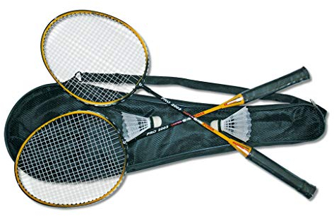 Wiemann Lehrmittel Badminton-Set „Cap“, 5-teilig, inkl. Schläger und Bälle