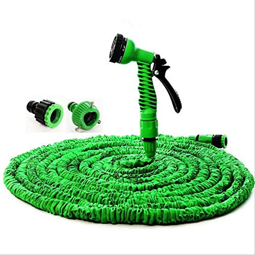 Tuyau D'arrosage 25ft-175ft Tuyau d'eau Flexible Magique Extensible Tuyaux en Plastique Tuyau avec Pistolet De Pulvérisation pour Arroser Le Jet De Lavage De Voiture 150FT
