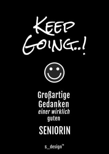 Notizbuch für Senioren / Seniorin / Rentner / Rentnerin: Originelle Geschenk-Idee [120 Seiten liniertes DIN A4 blanko Papier]